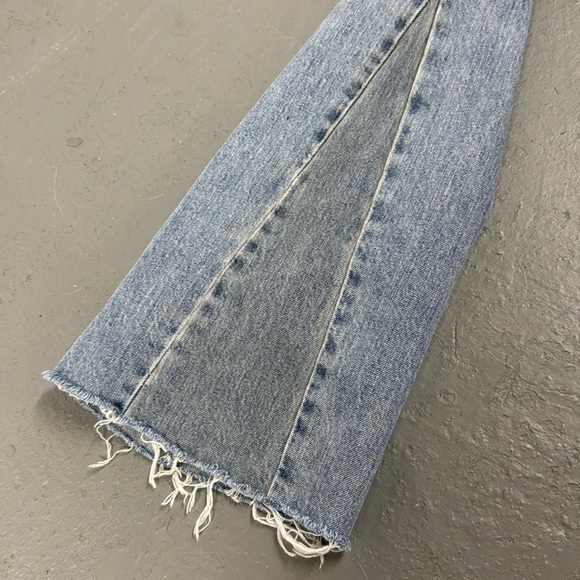 Re/Done Light Blue Flare Jeans - Picture 5 of 7